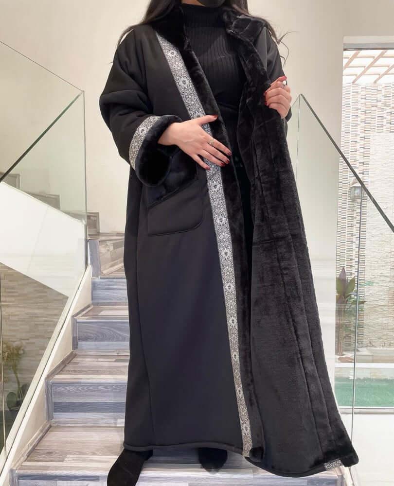 فروة نسائي للشتاء فخمه