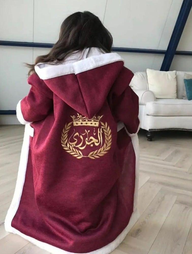 فروة شتوي عنابي