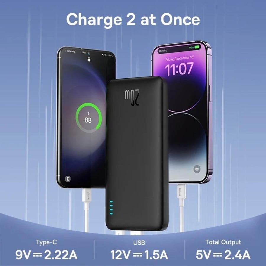 Baseus Airpow power bank fast charging