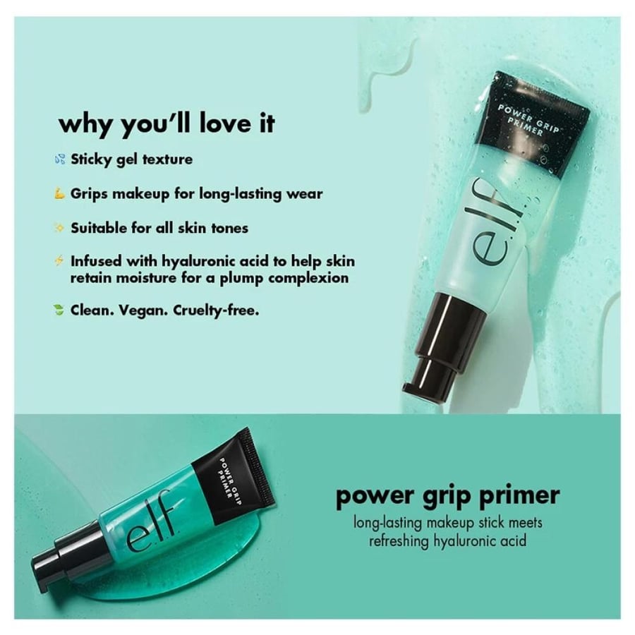 برايمر الف باور جريب – تثبيت قوي وترطيب (e.l.f Power Grip Primer 24ml)
