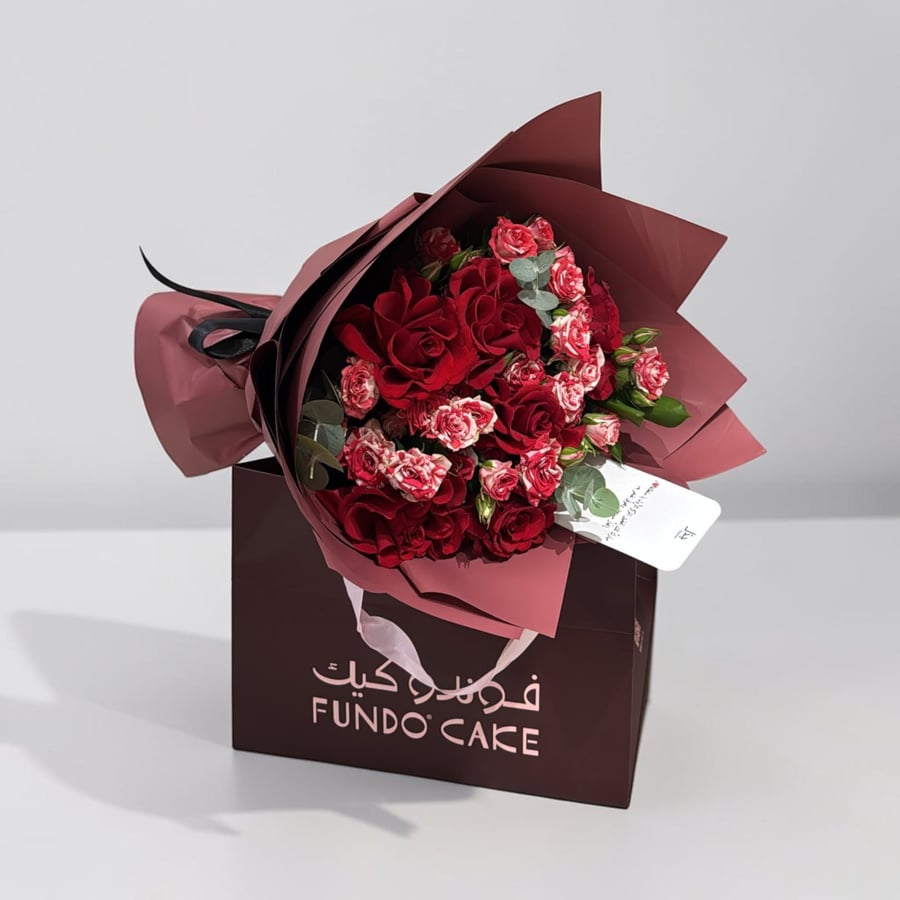 ‏Choco Cake & Rose