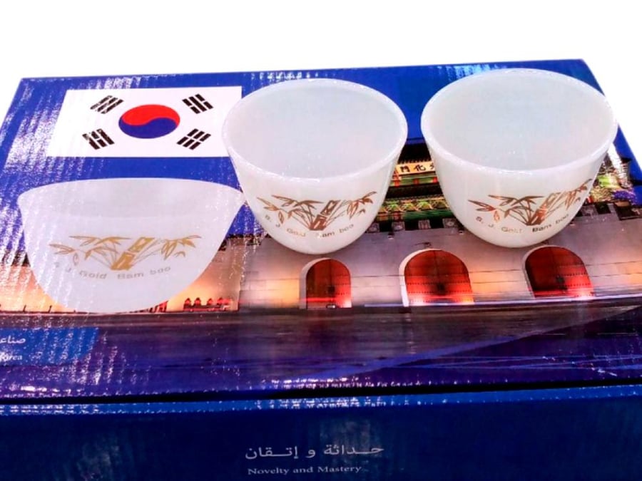 درزن فناجيل سنبلة كورى حجم وسط