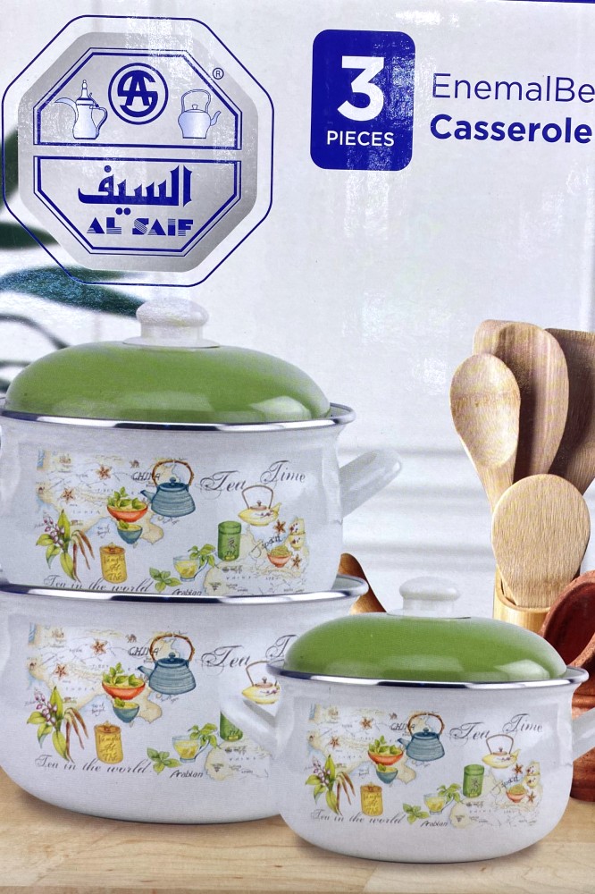 طقم قدور غضار
