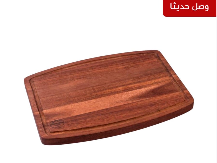 لوح تقطيع خشب إندونوسي ( 25 سم طول .عرض 38 سم .سمك 2 سم )