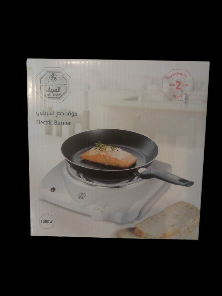 موقد سلك كهربائى.. أبيض 1500 واط