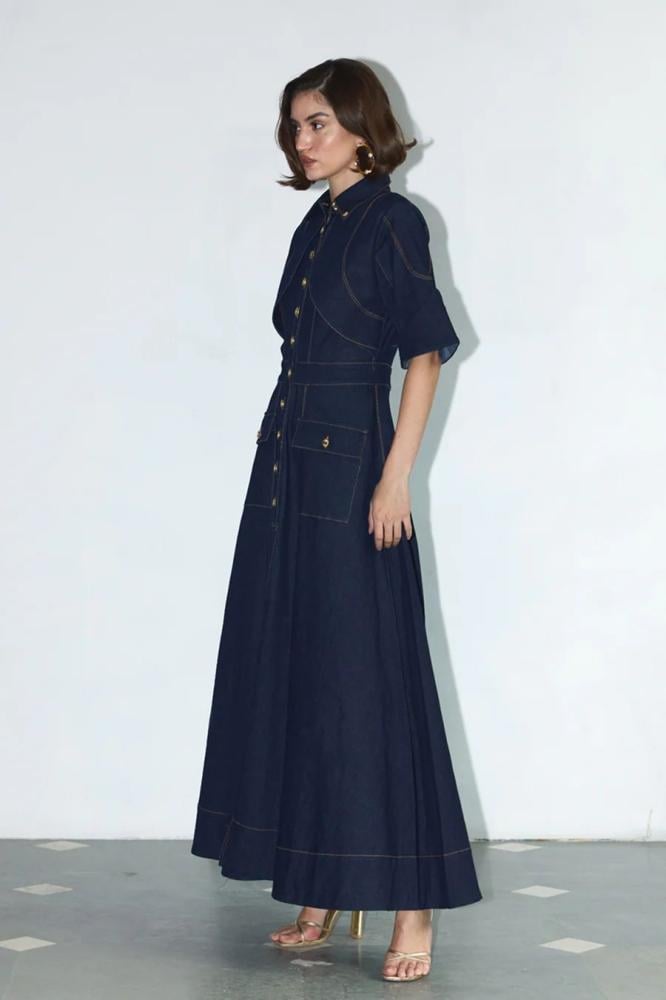 Denim dress