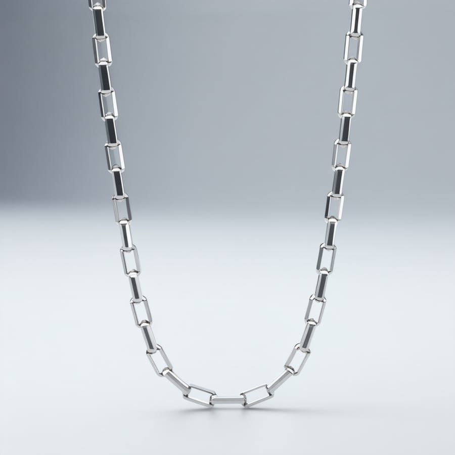 سلسلة فضة عيار 925 –16.230 جرام