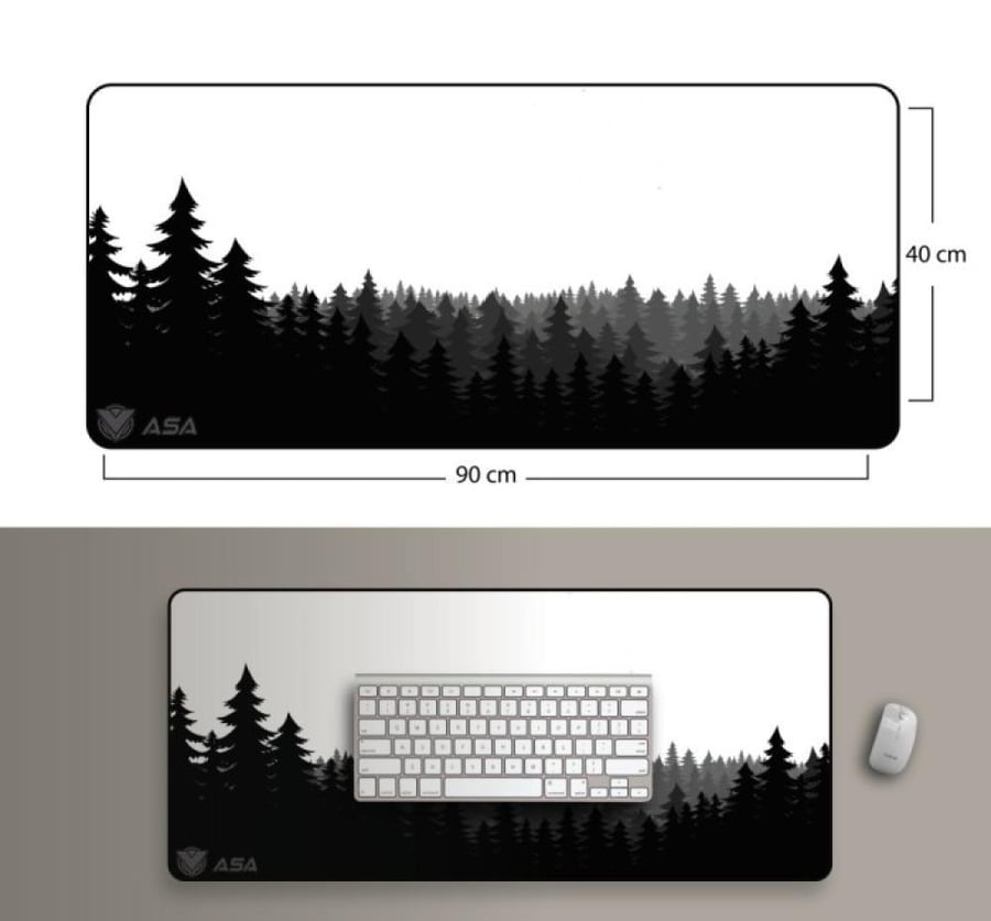Silhouette 2 - 2 ASA Mouse Pad