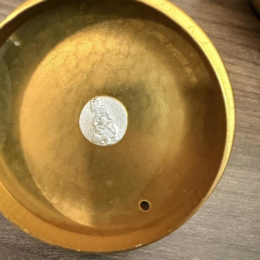 إبريق شاي ياباني كنتارو ذهبي أصلي - ذهبي 0.5 لتر - إنتاج الستينات