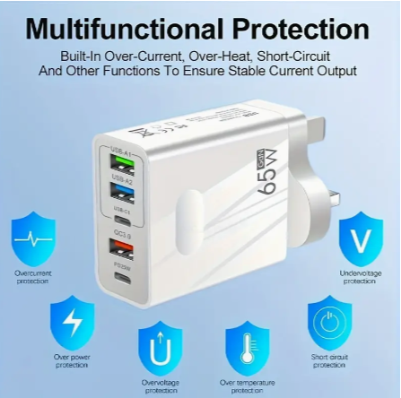 Fast mobile charger 65 watt