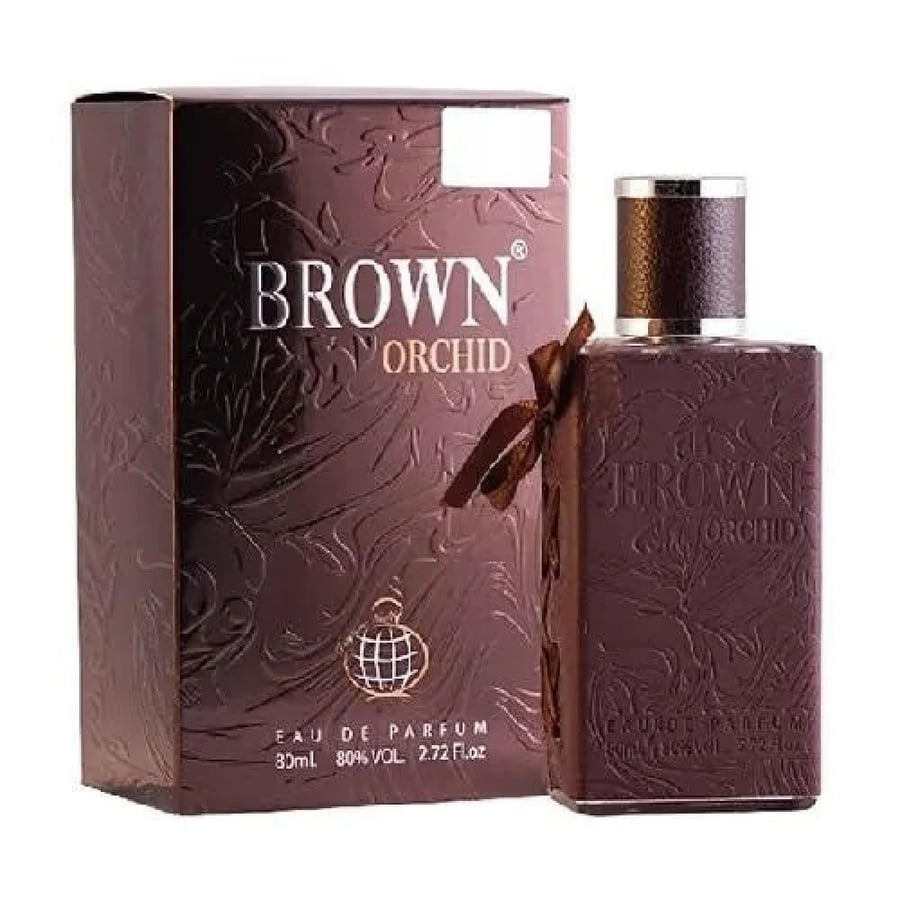 عطر براون أوركيد أو دو بارفان للجنسين من فراغرانس وورلد 80 مل - مالك ا