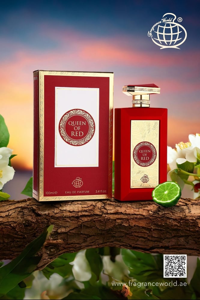 عطر كوين اوف ريد من فراغرانس وورلد للنساء 100 مل - FRAGRANCE AVENUE – فراقرانس أفنيو