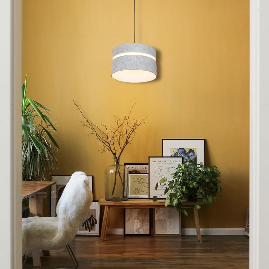 Modern ceiling hanging, cylindrical design
