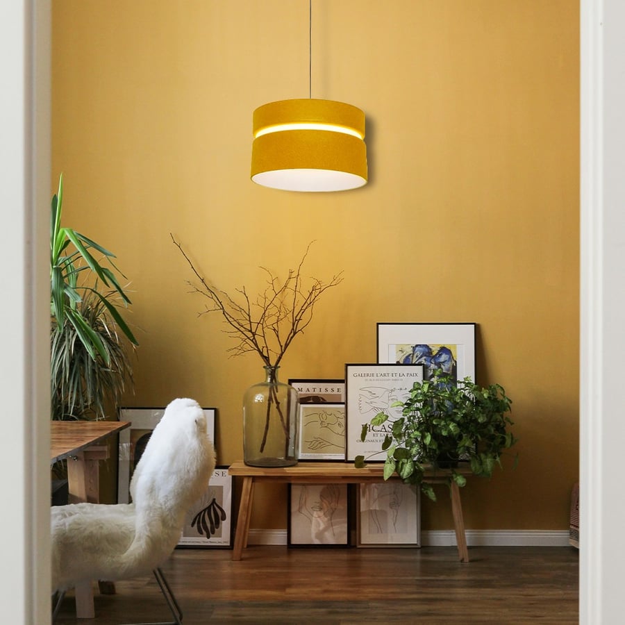 Modern ceiling hanging, cylindrical design