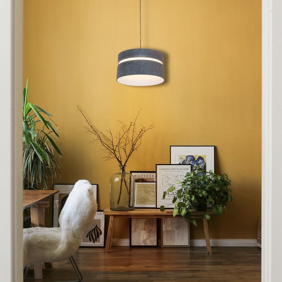 Modern ceiling hanging, cylindrical design