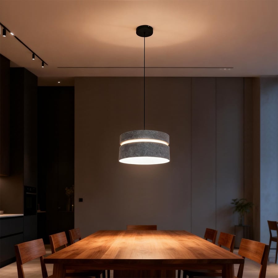 Modern ceiling hanging, cylindrical design