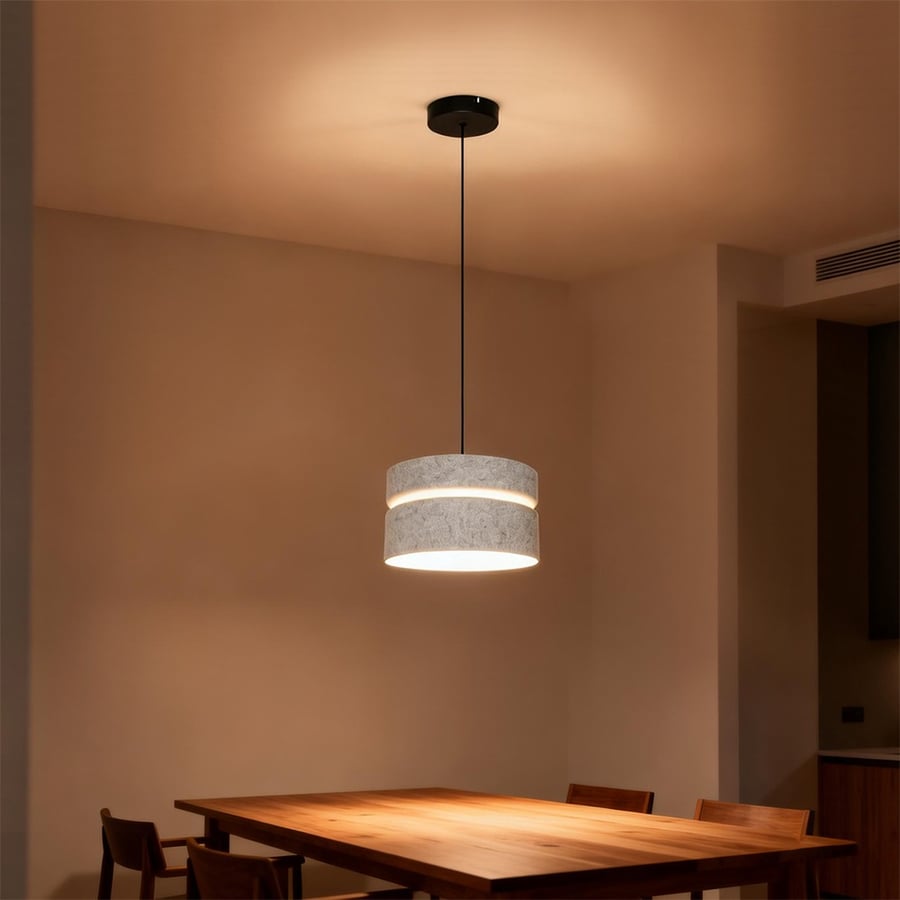 Modern ceiling hanging, cylindrical design