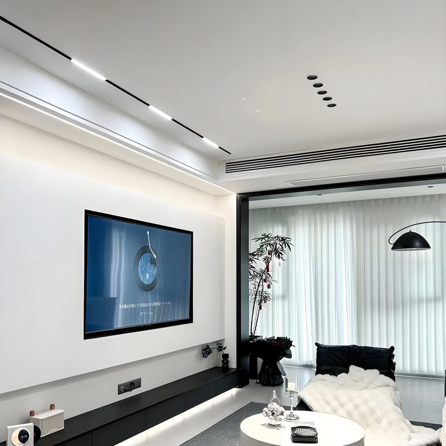 Magnetic track panel spotlight 12 watt 3000 K
