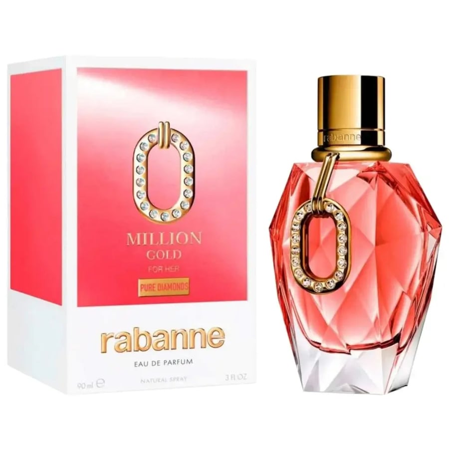 عطر رابان مليون قولد بيور دايموند او دو بارفيوم 90مل
