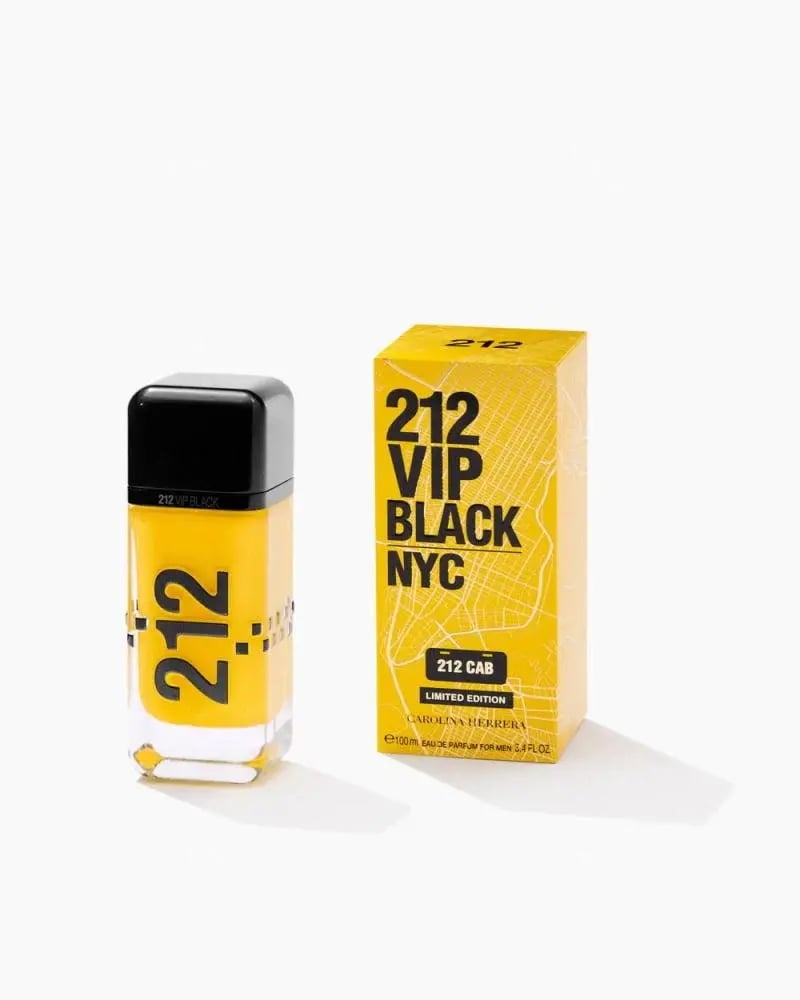 عطر كارولينا هيريرا 212 في اي بي بلاك كاب 80 مل Carolina Herrera 212 VIP Black Cab Eau de Parfum