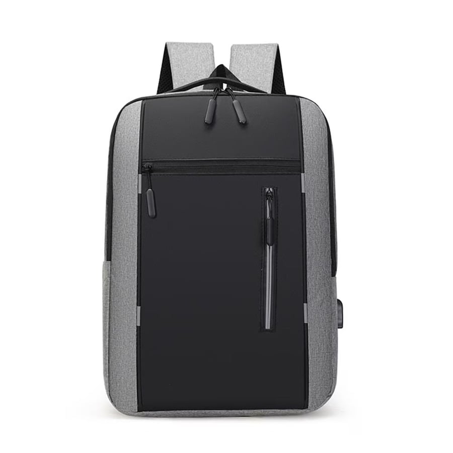 Smart Backpack with USB Charging Port, 15.6 Inch Anti-Theft Laptop Backpack for Men & Women – Ergonomic Travel Work Bag with Padded Sleeve