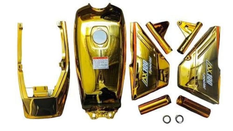 عده كامل ذهبي Ax100