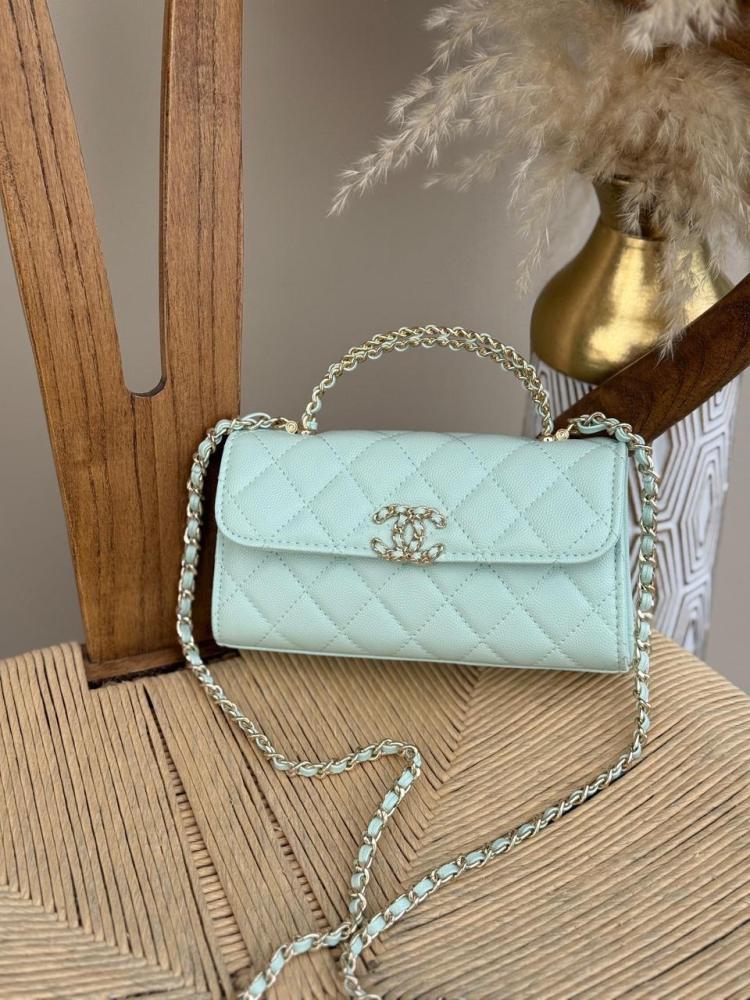 Chanel Mini Top Handle Bag 18cm