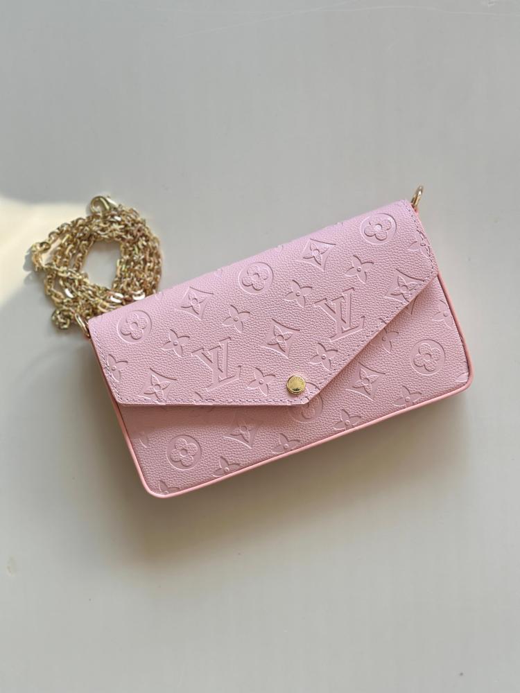 Louis Vuitton Monogram Empreinte Envelope Bag