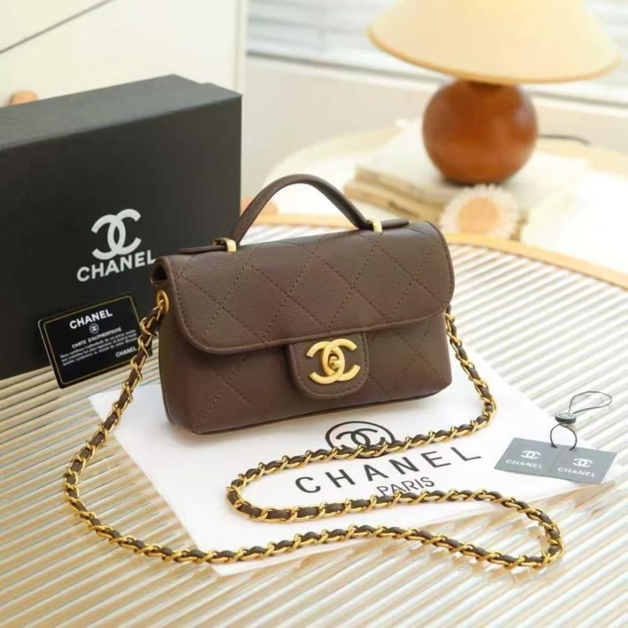 Chanel Classic Top Handle Flap 20cm