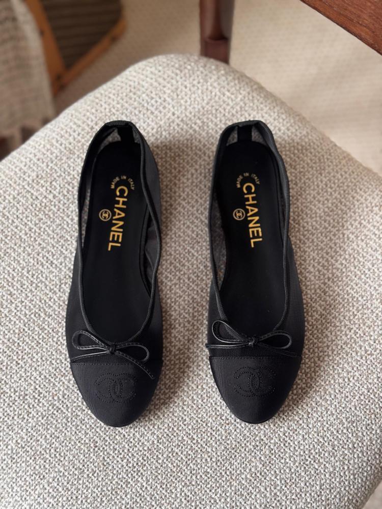 Chanel Ballet Flats with Bow