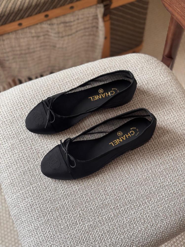 Chanel Ballet Flats with Bow