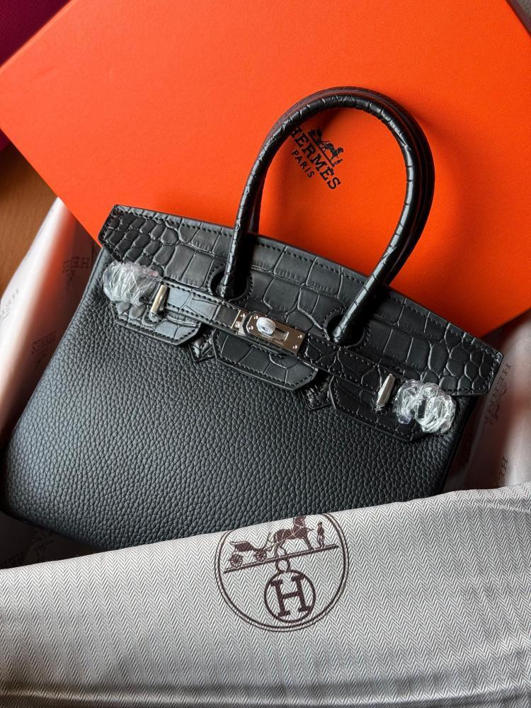 Hermes Birkin Togo & Croc Combo