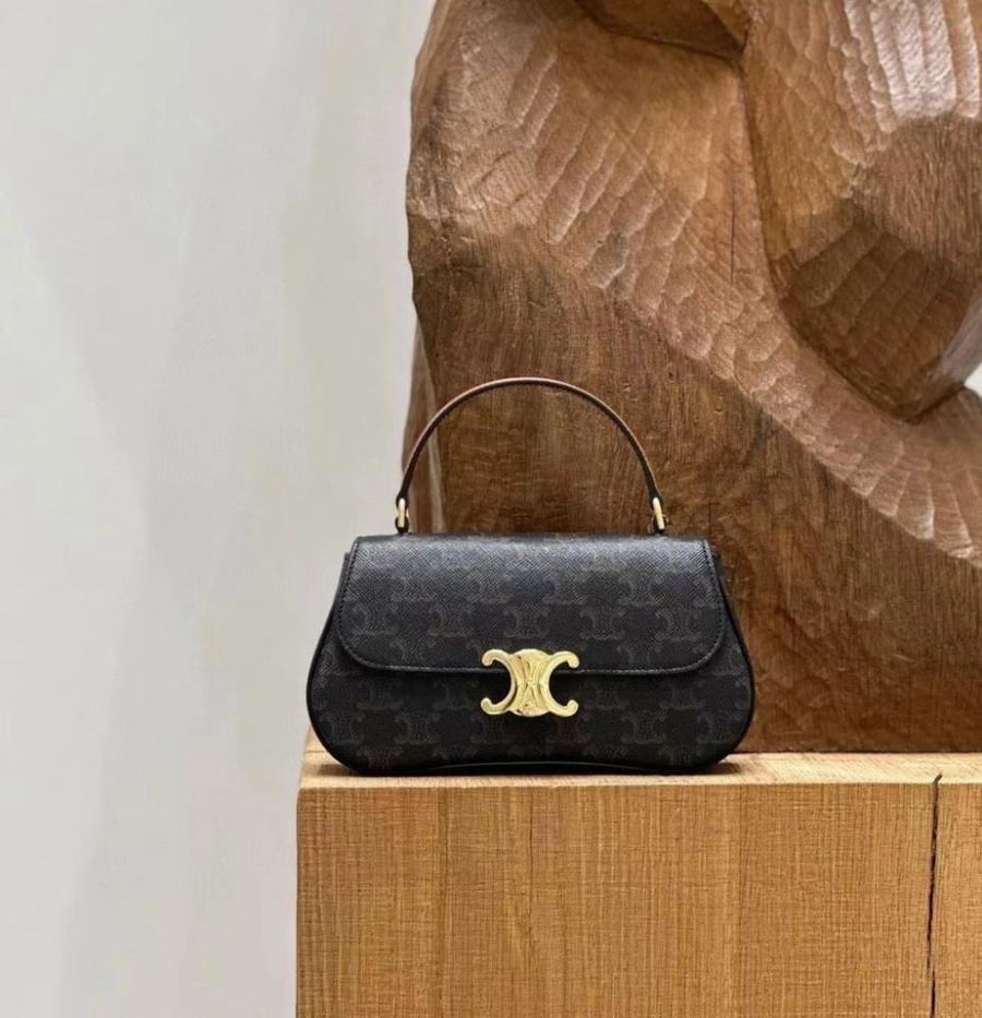 Celine Triomphe Top Handle Bag