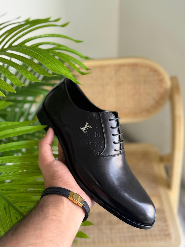 Louis Vuitton Monogram Leather Oxford Shoes