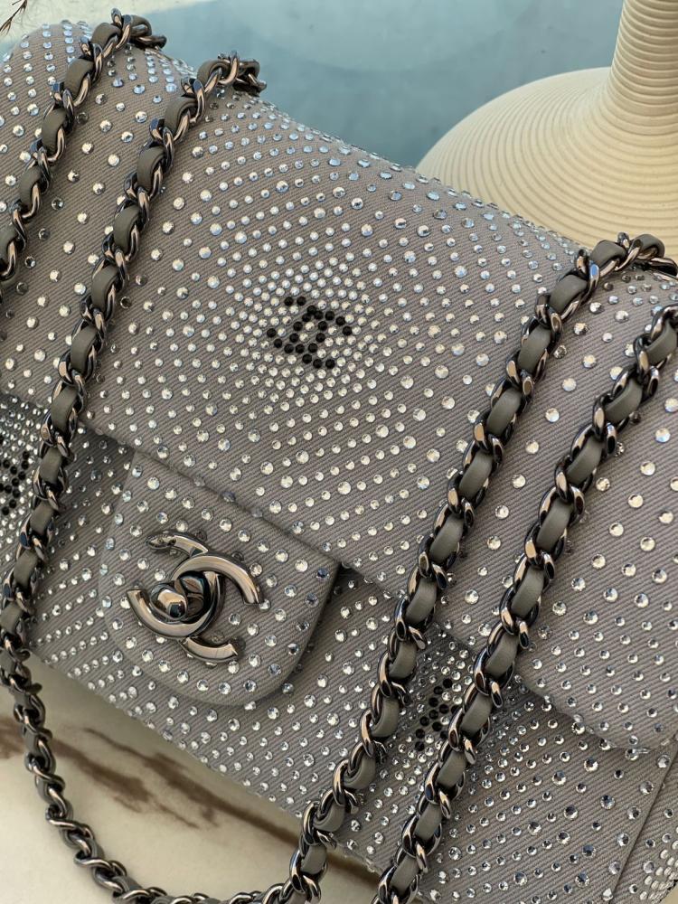 Chanel Crystal Embellished Flap Bag