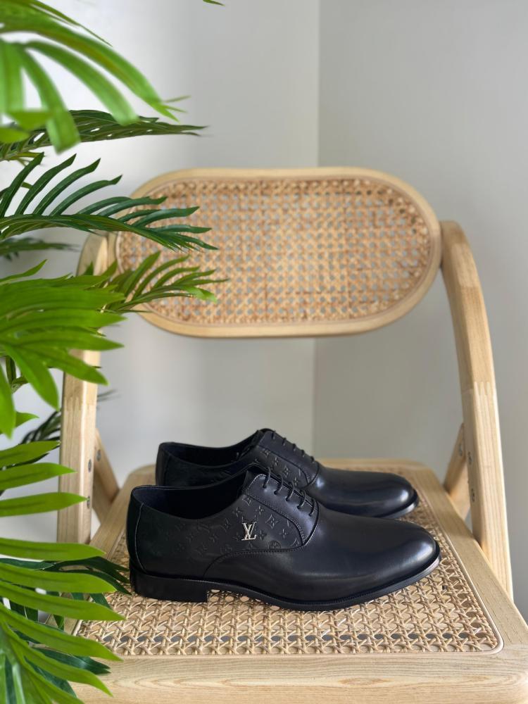 Louis Vuitton Monogram Leather Oxford Shoes