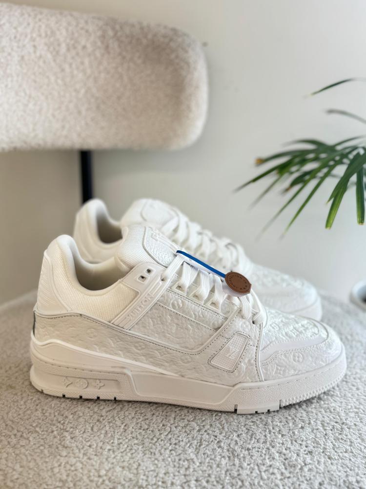 Prada Suede & Nylon Logo Sneakers