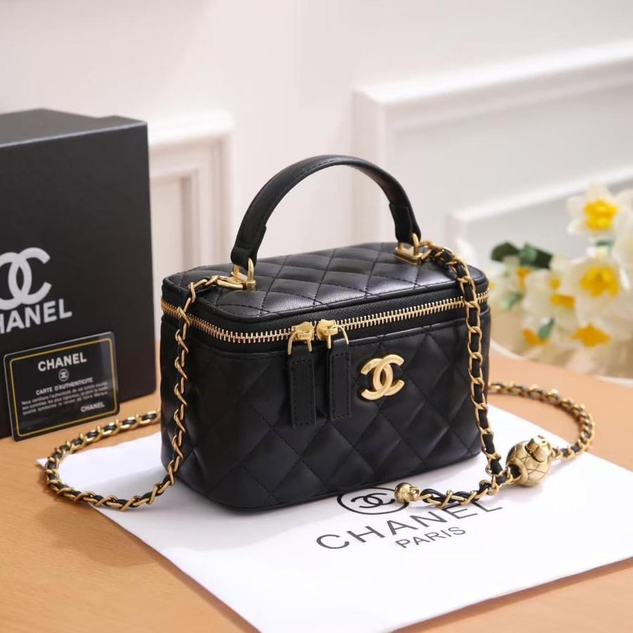 Chanel Vanity Top Handle Bag 24cm
