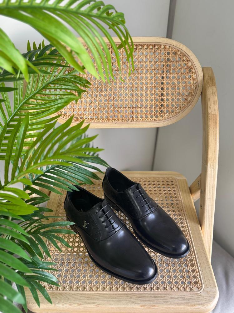 Louis Vuitton Monogram Leather Oxford Shoes