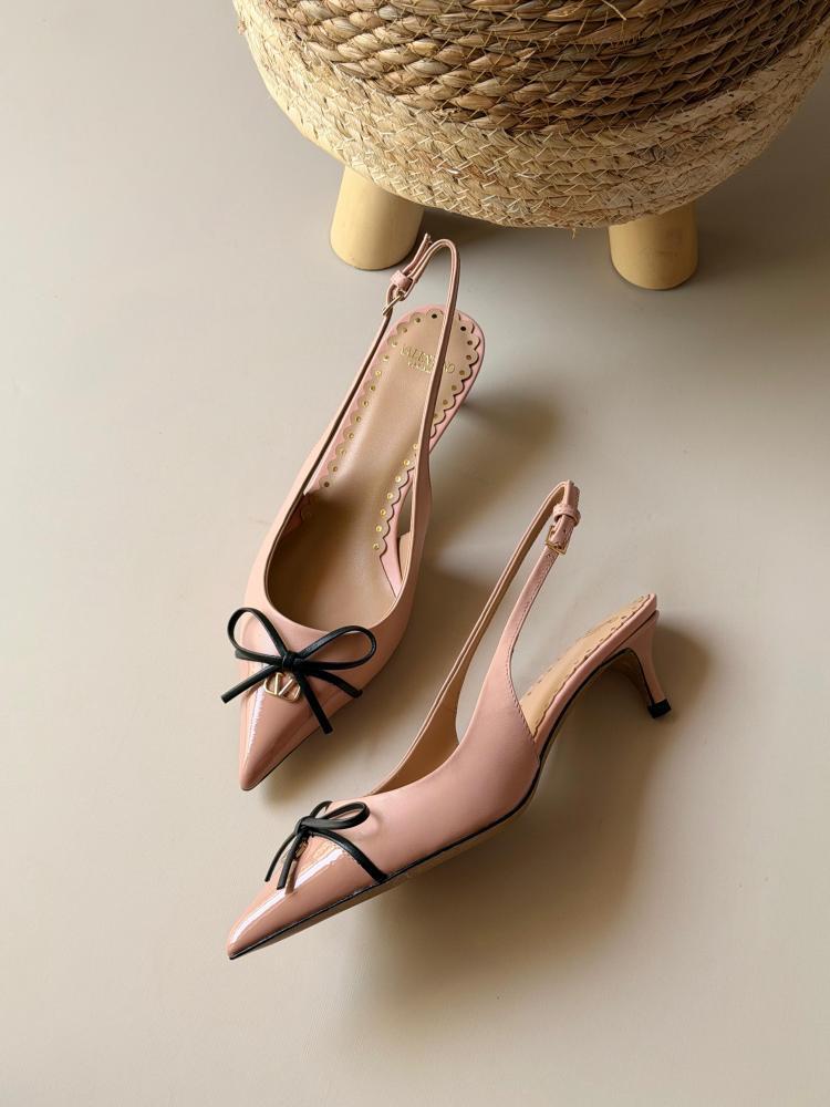 Valentino Bow Slingback Pumps