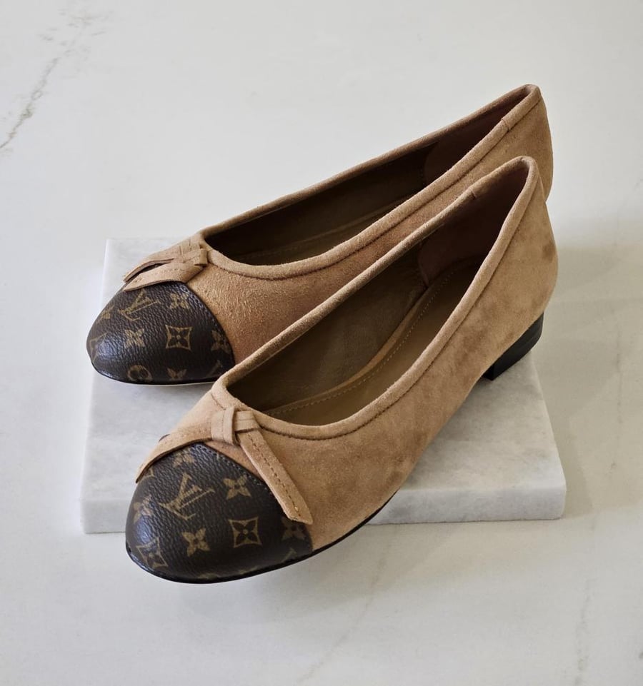 Louis Vuitton Monogram Ballet Flats