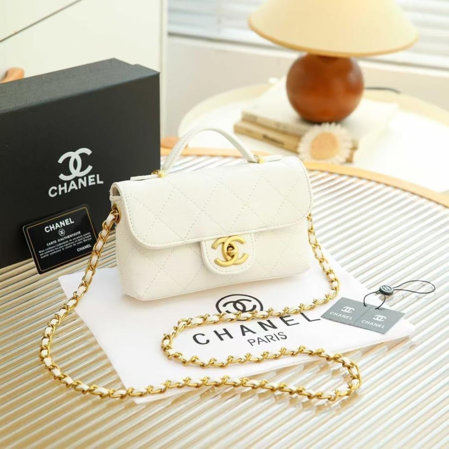 Chanel Classic Top Handle Flap 20cm