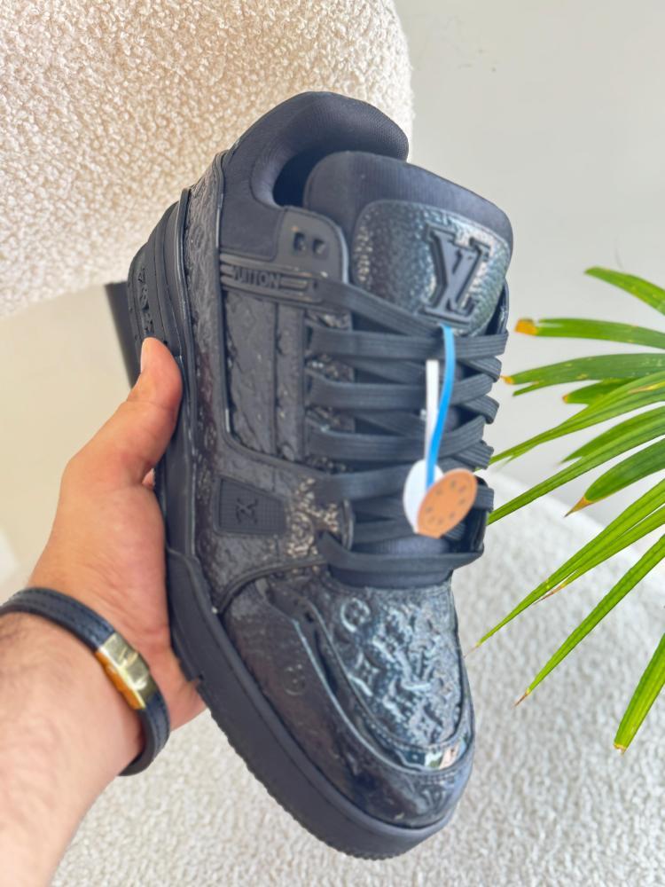 Prada Suede & Nylon Logo Sneakers