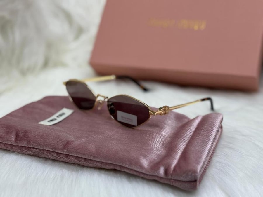 Miu Miu Geometric Sunglasses – Master Quality with Box