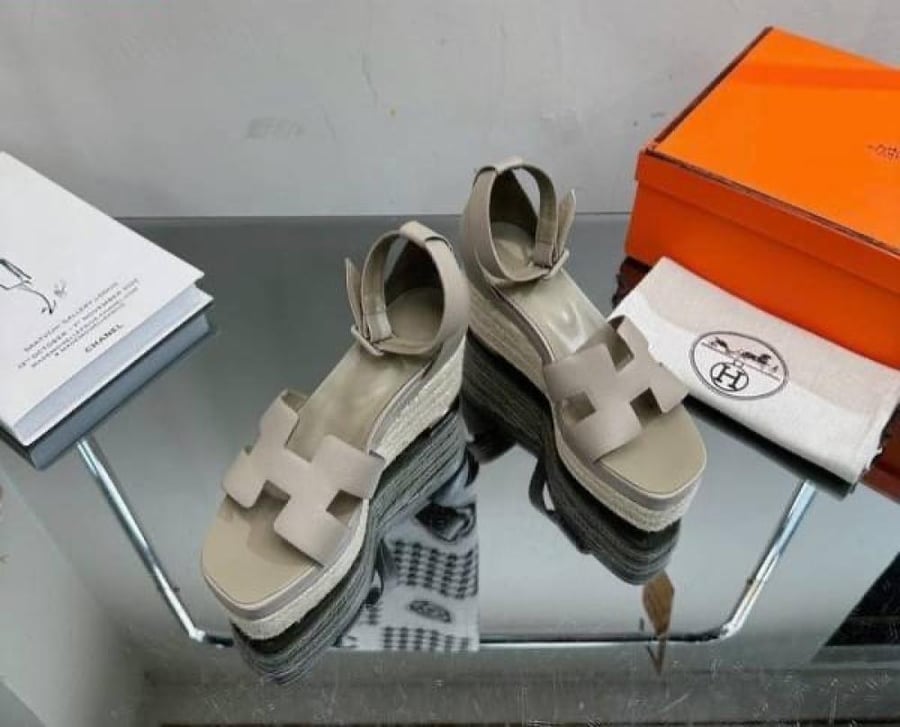Hermes Chypre Platform Sandals