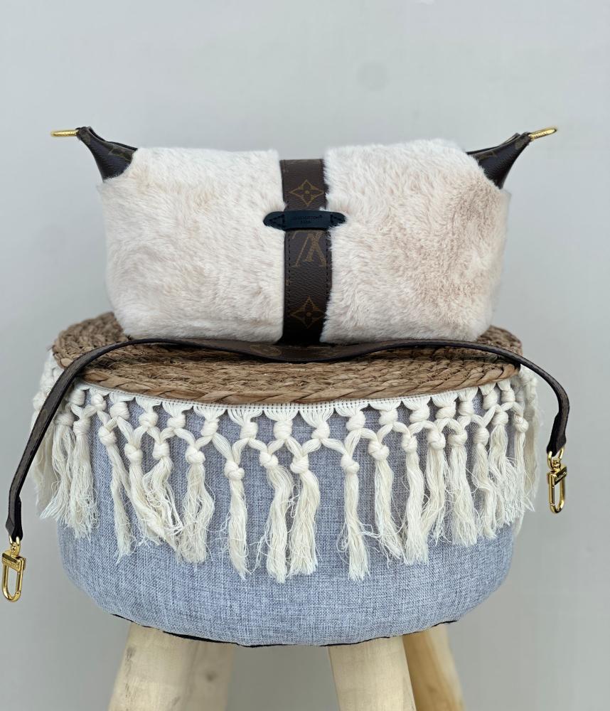 Louis Vuitton Shearling Petite Malle