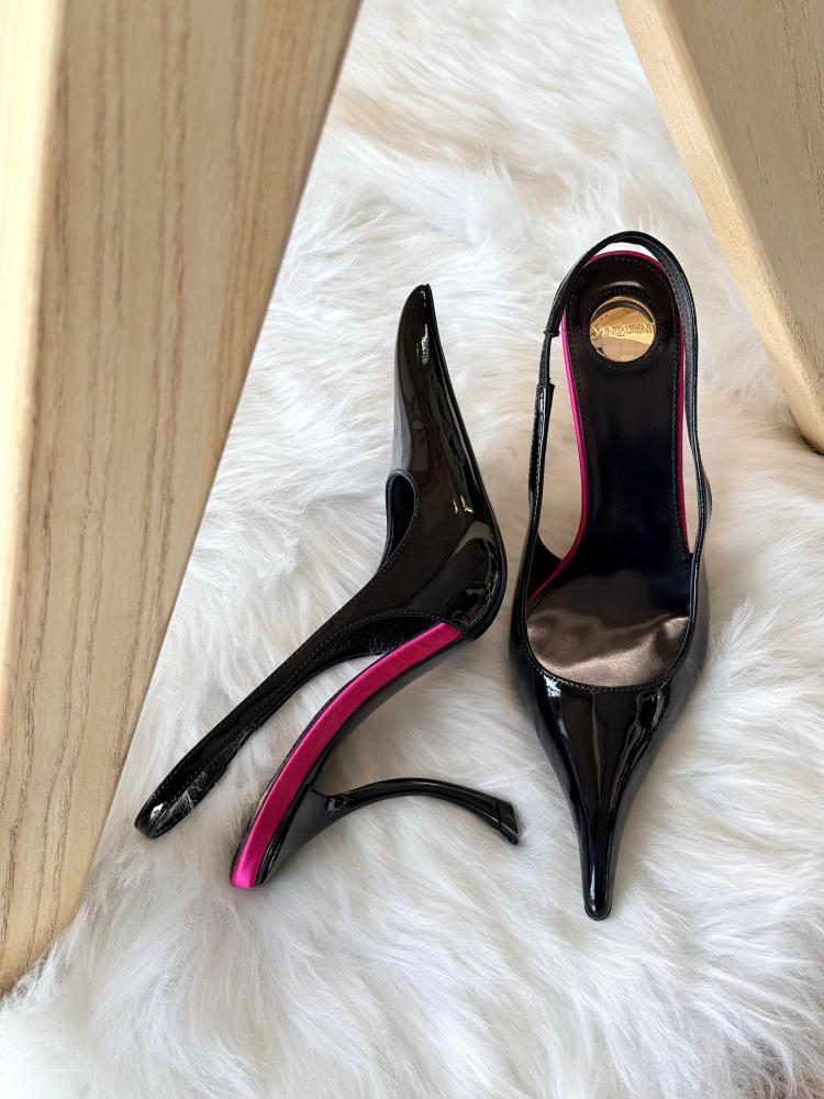 Saint Laurent Slingback Pointed Heels