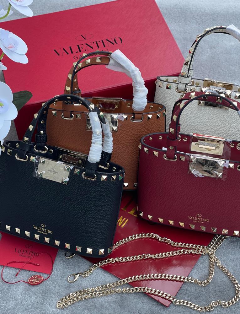 Valentino Rockstud Mini Tote Bag