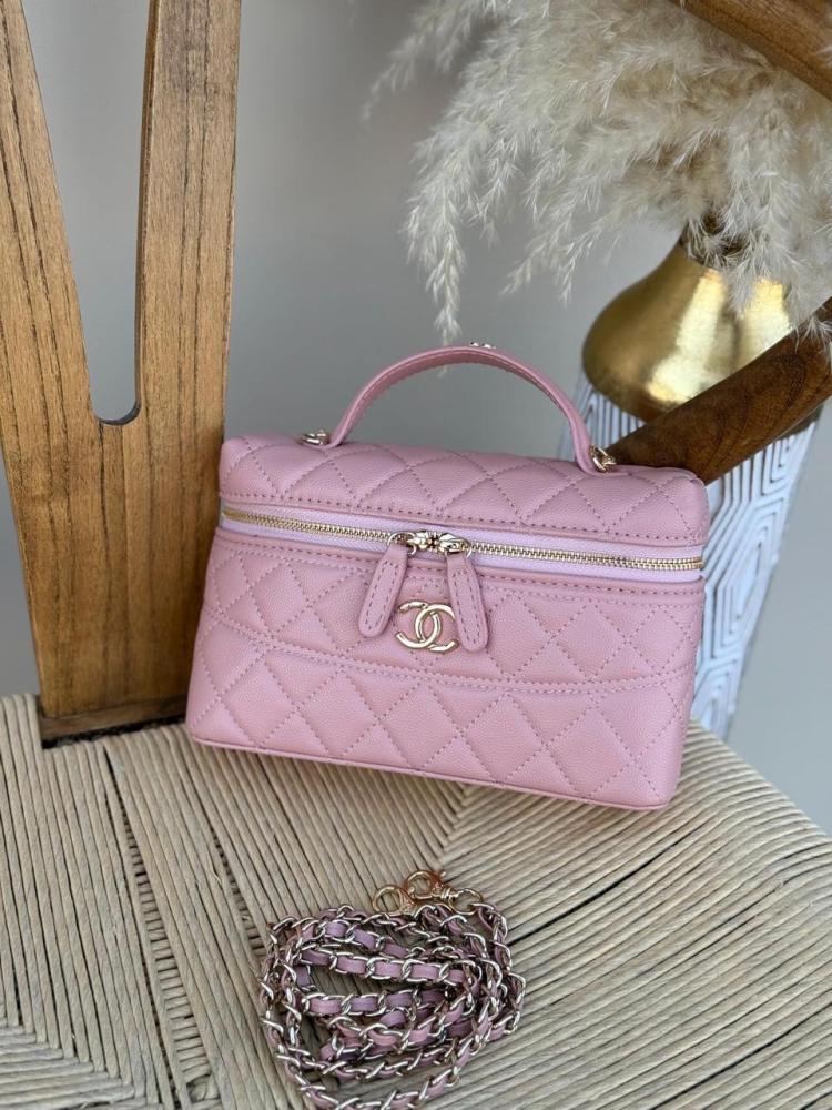 Chanel Mini Top Handle Bag 19cm