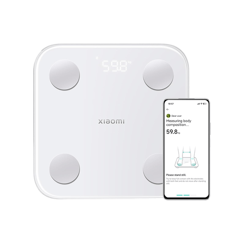 ميزان XIAOMI الذكي لقياس دهون الجسم أبيض